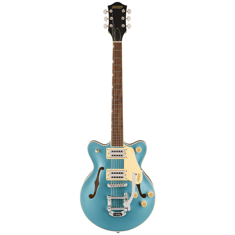 ギター Gretsch G2655T Streamliner Gretsch G2655T Streamliner CB JR DC Bigsby Arctic Blue Elektro